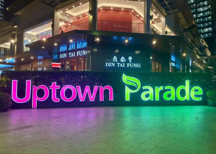 Brand New Unit In Uptown Bgc With Balcony 55 Inch Smart Tv And 300mbps Wifi, With Workspace, Beside Landers, Near Uptown Mall And Mitsukoshi Mall * Manila
