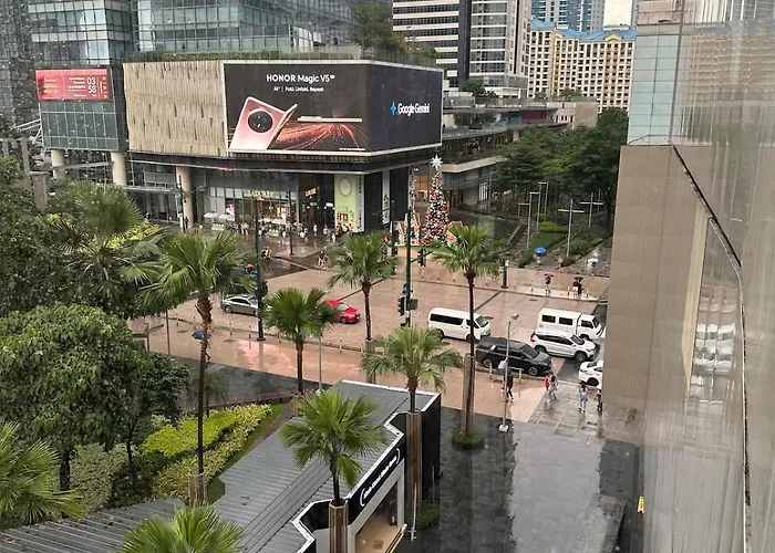 Brand New Unit In Uptown Bgc With Balcony 55 Inch Smart Tv And 300mbps Wifi, With Workspace, Beside Landers, Near Uptown Mall And Mitsukoshi Mall * Manila