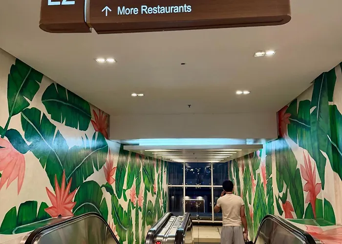 Brand New Unit In Uptown Bgc With Balcony 55 Inch Smart Tv And 300mbps Wifi, With Workspace, Beside Landers, Near Uptown Mall And Mitsukoshi Mall
